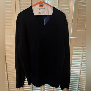 J Crew Cashmere Crewneck Sweater - Navy